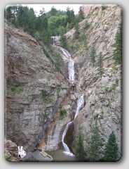I actually rode the elevator to get to the perch to capture this picture of all 7 falls.