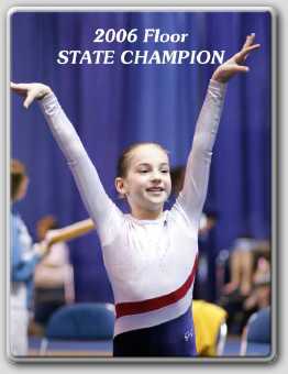 Click here to see the 1st half of the video of Harlee winning the 2006 Floor State Championship